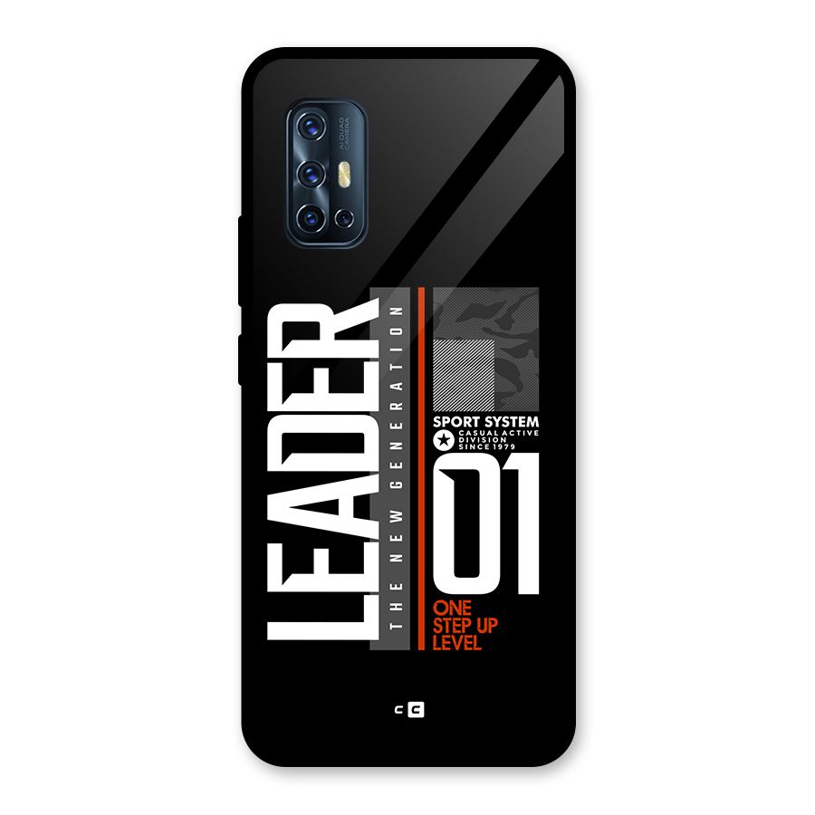 The New Leader Glass Back Case for Vivo V17