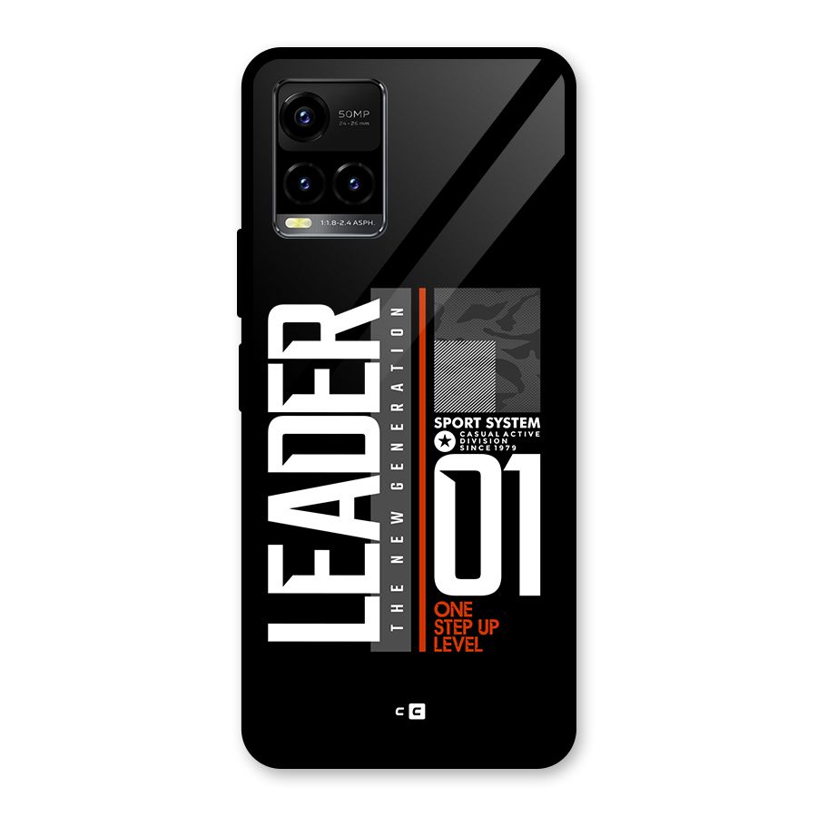 The New Leader Glass Back Case for Vivo Y21G