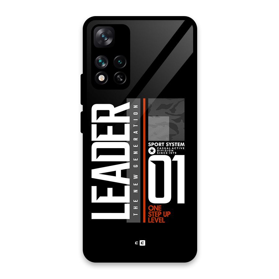 The New Leader Glass Back Case for Xiaomi 11i HyperCharge 5G