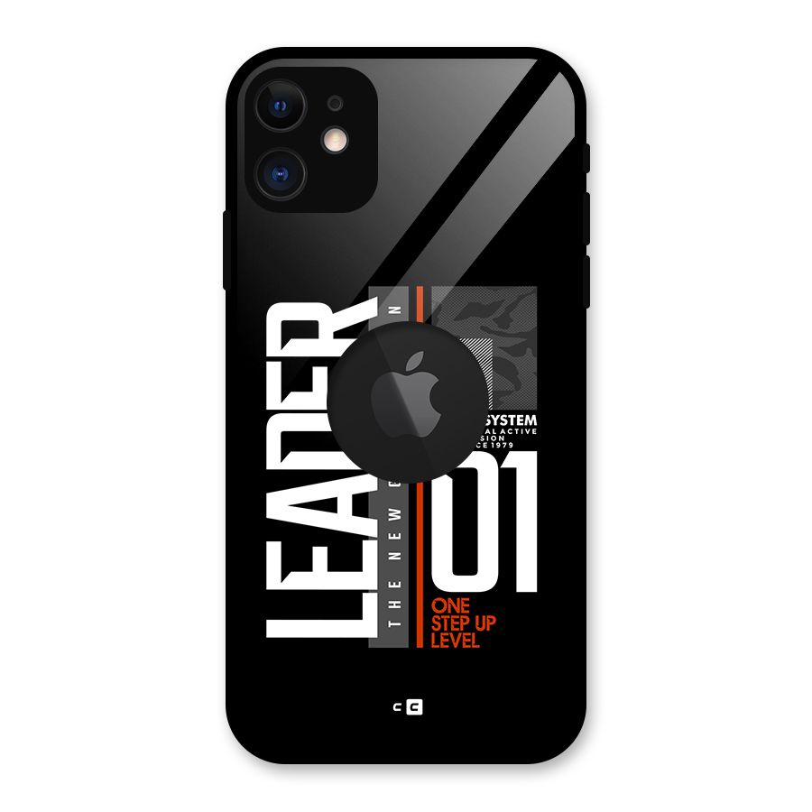 The New Leader Glass Back Case for iPhone 11 Logo Cut
