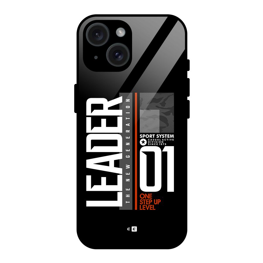 The New Leader Glass Back Case for iPhone 15