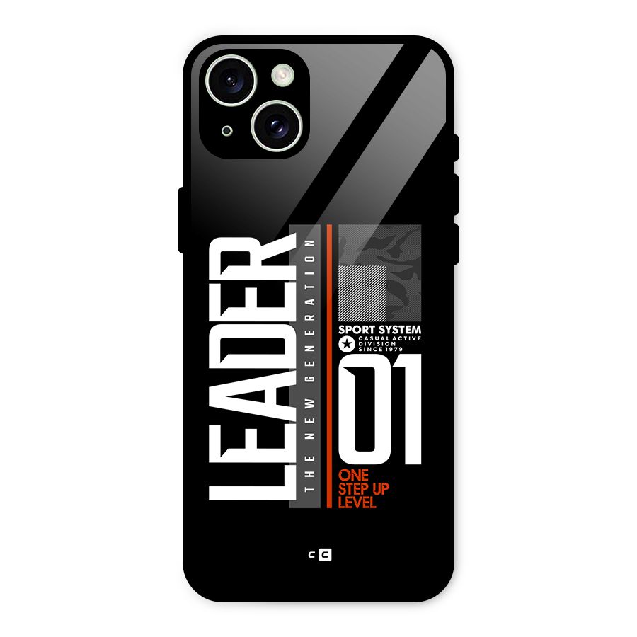 The New Leader Glass Back Case for iPhone 15 Plus