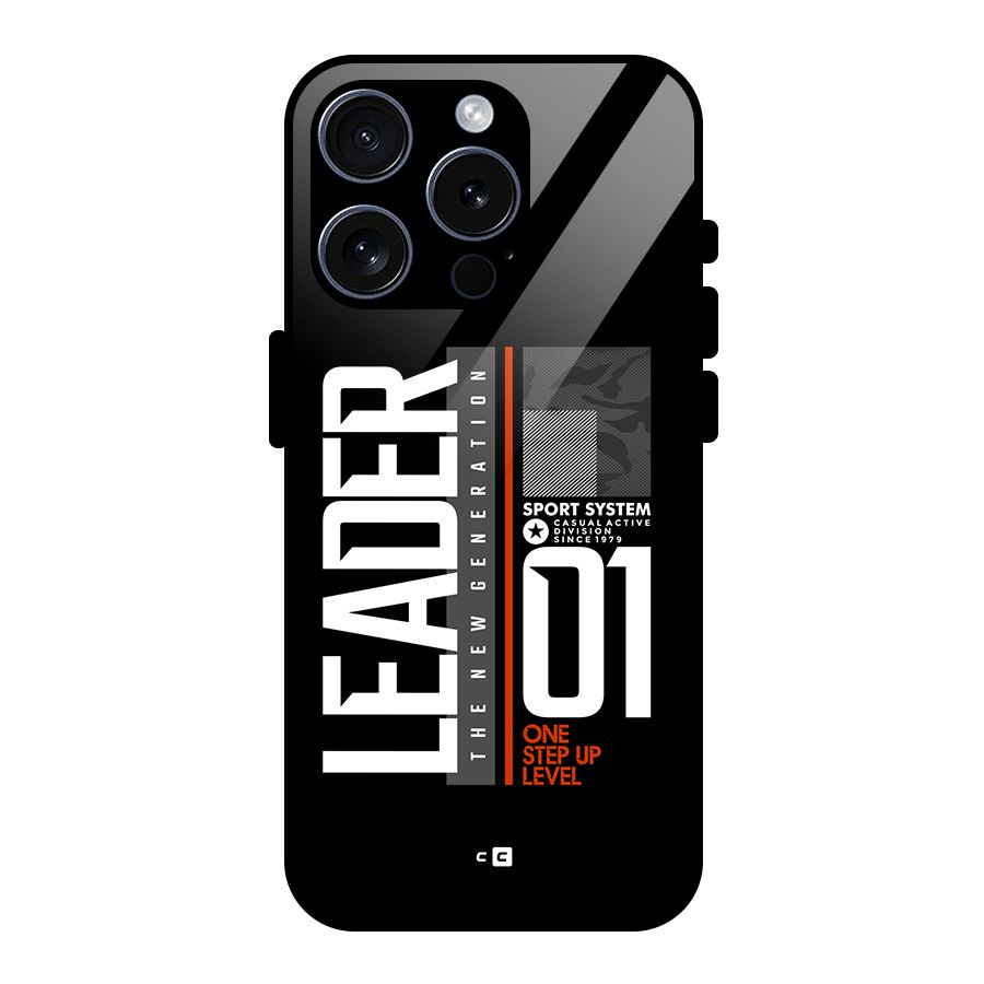 The New Leader Glass Back Case for iPhone 15 Pro
