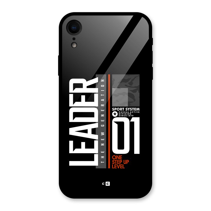 The New Leader Glass Back Case for iPhone XR