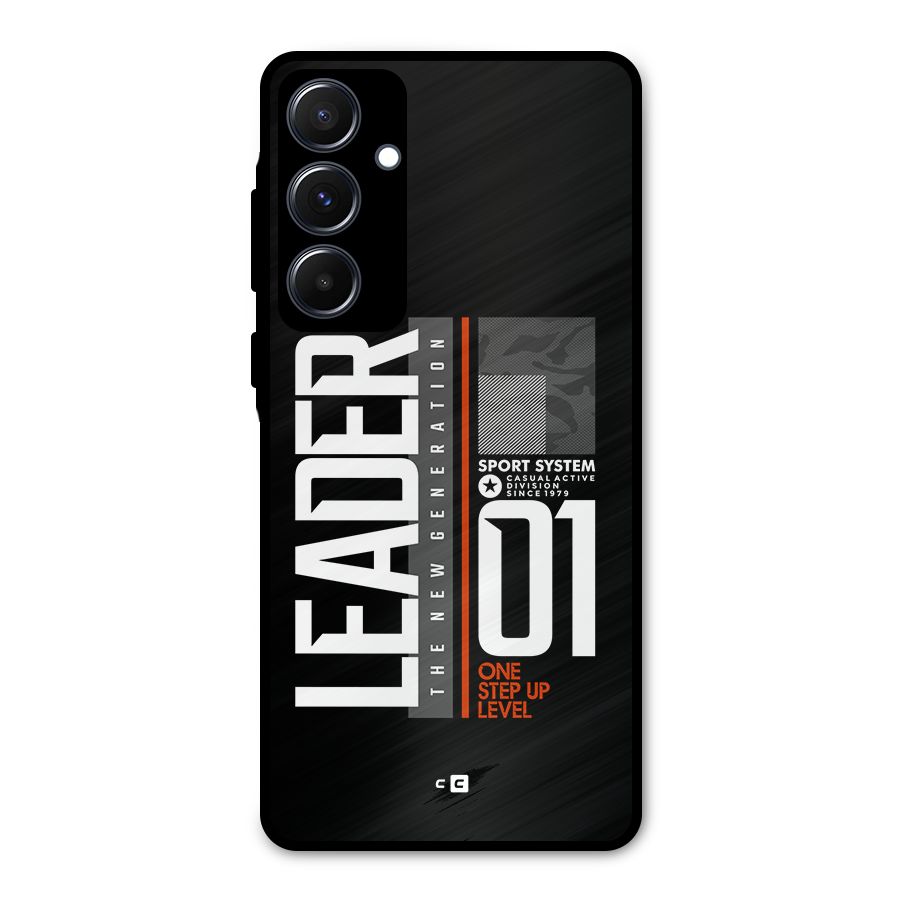 The New Leader Metal Back Case for Galaxy A55
