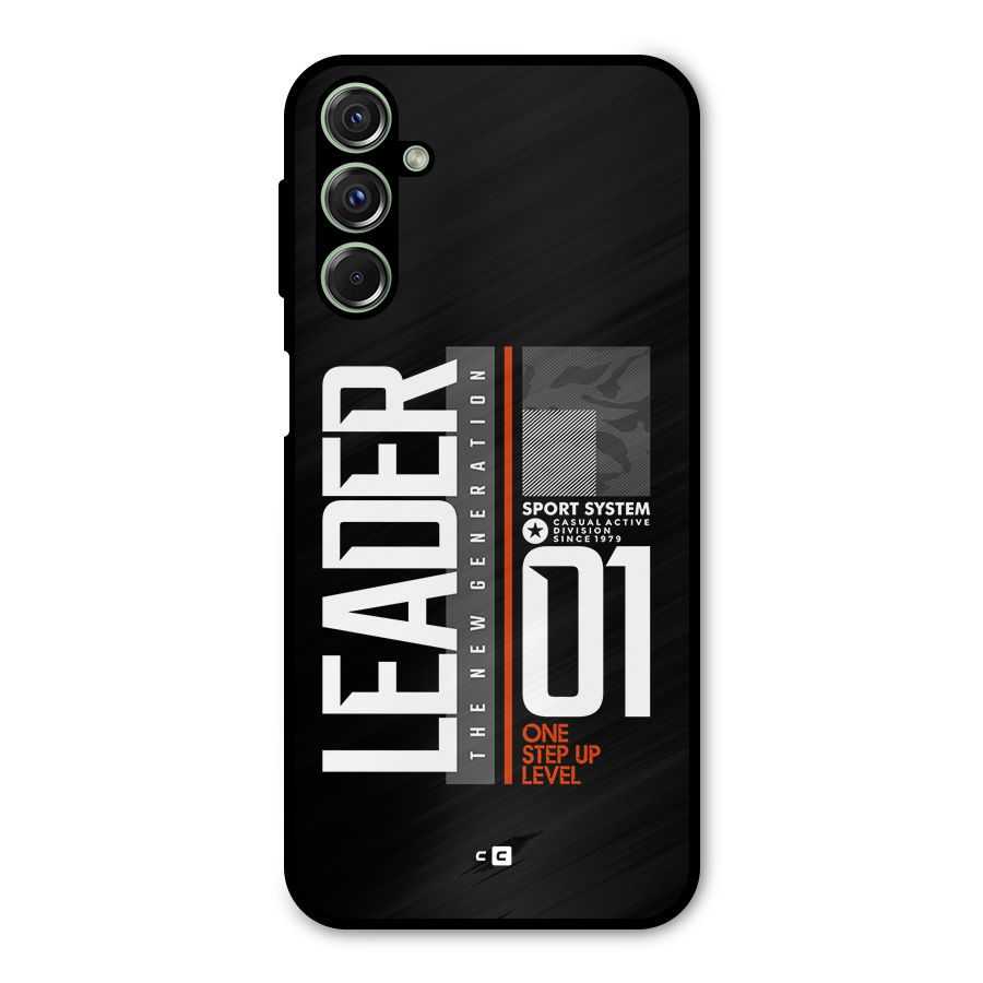 The New Leader Metal Back Case for Galaxy M34