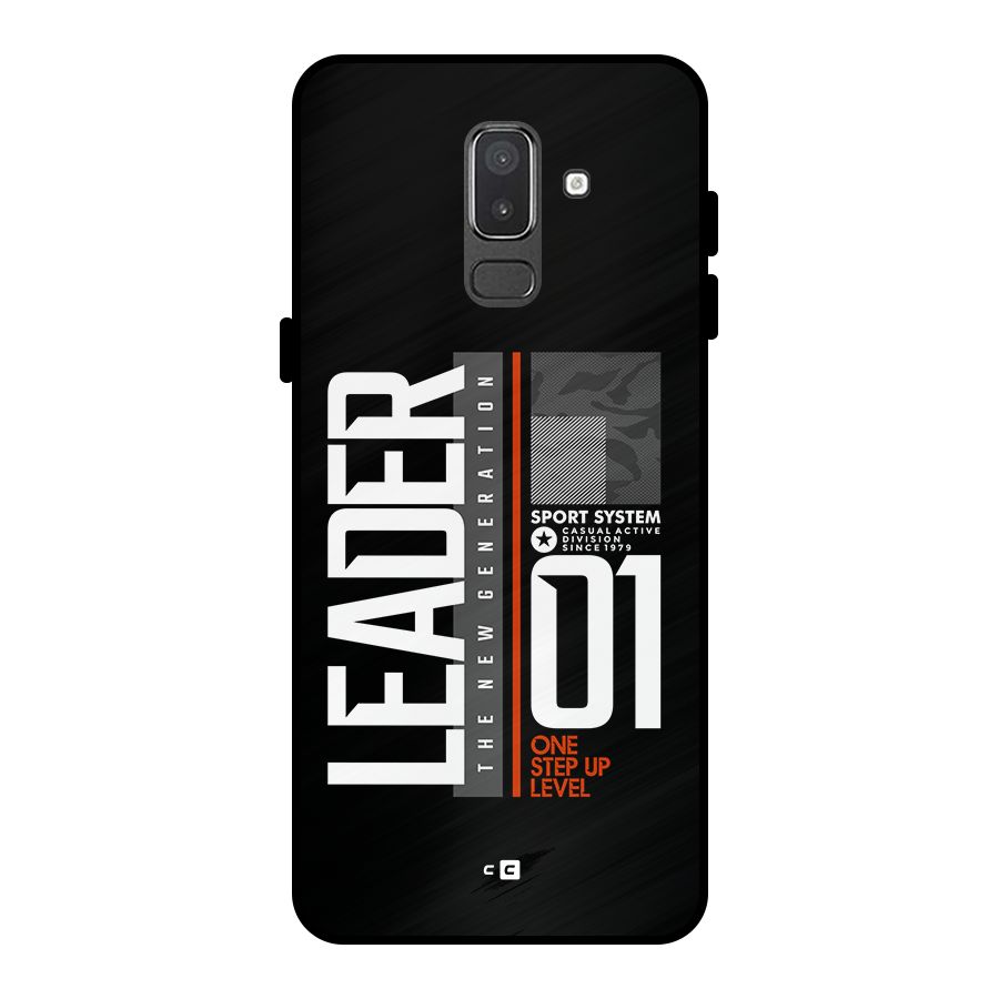 The New Leader Metal Back Case for Galaxy On8 (2018)
