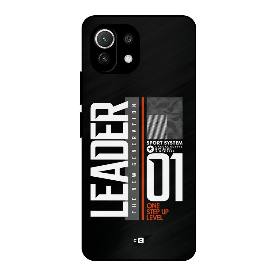 The New Leader Metal Back Case for Mi 11 Lite