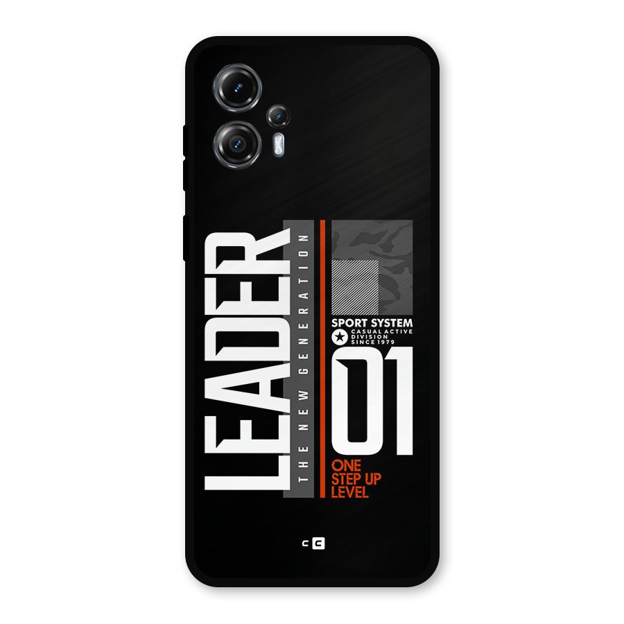 The New Leader Metal Back Case for Moto G13