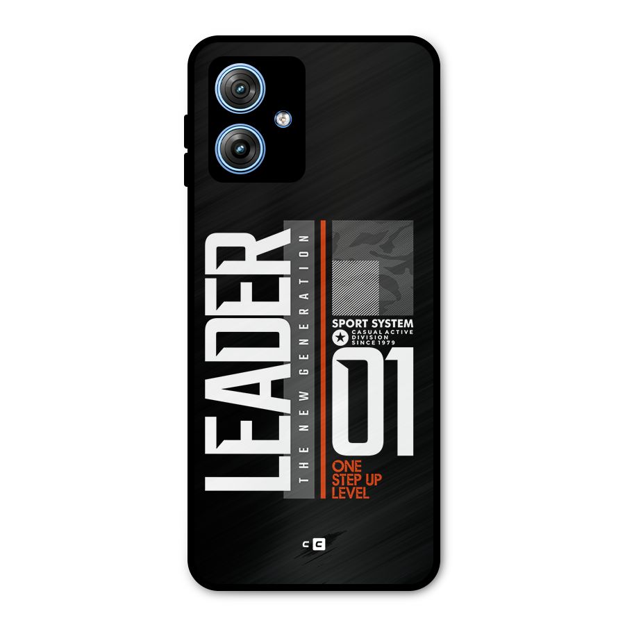 The New Leader Metal Back Case for Moto G54