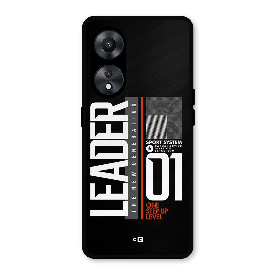 The New Leader Metal Back Case for Oppo A78
