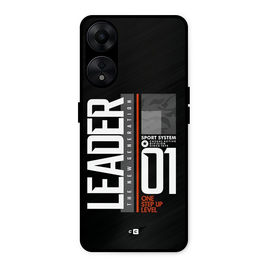 The New Leader Metal Back Case for Oppo A78 5G