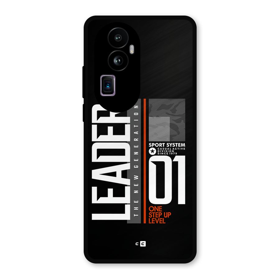 The New Leader Metal Back Case for Oppo Reno10 Pro Plus