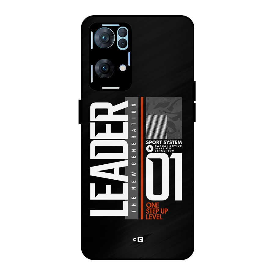 The New Leader Metal Back Case for Oppo Reno7 Pro 5G