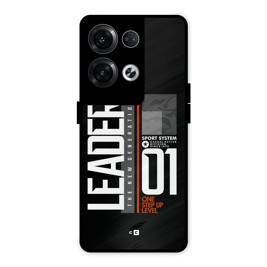 The New Leader Metal Back Case for Oppo Reno8 Pro 5G