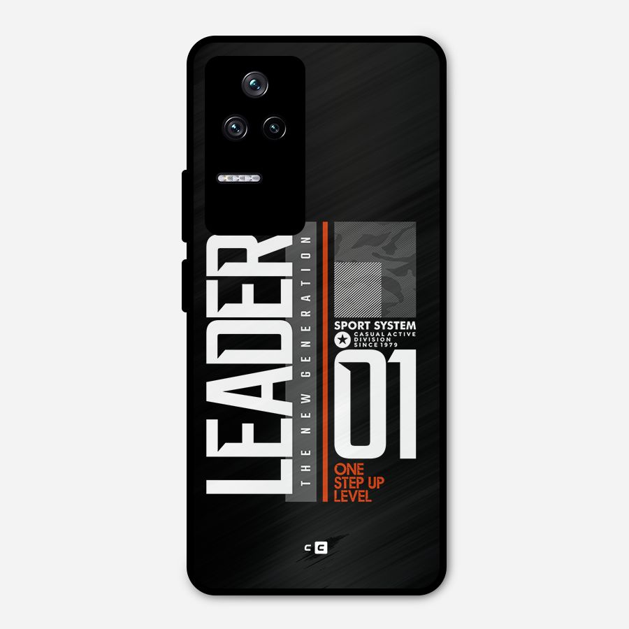 The New Leader Metal Back Case for Poco F4 5G