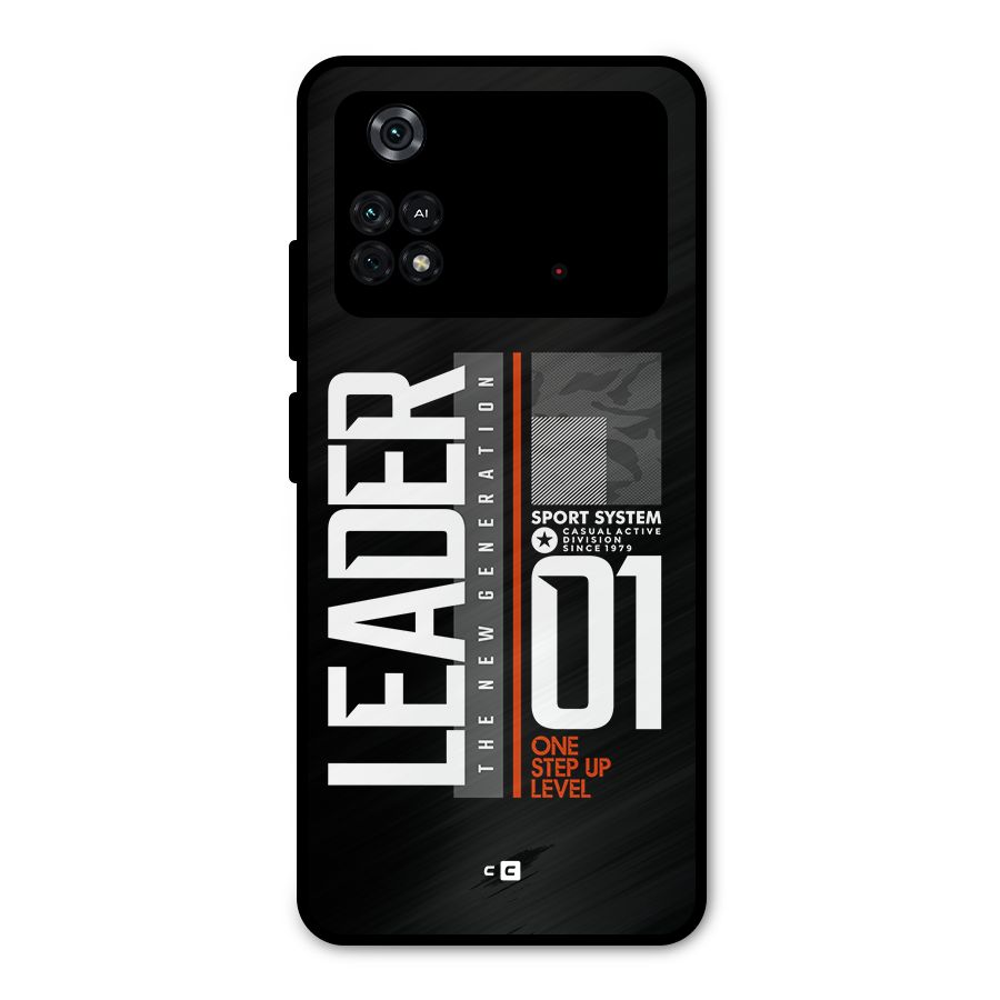 The New Leader Metal Back Case for Poco M4 Pro 4G
