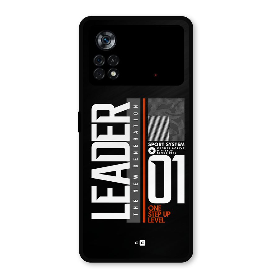 The New Leader Metal Back Case for Poco X4 Pro 5G