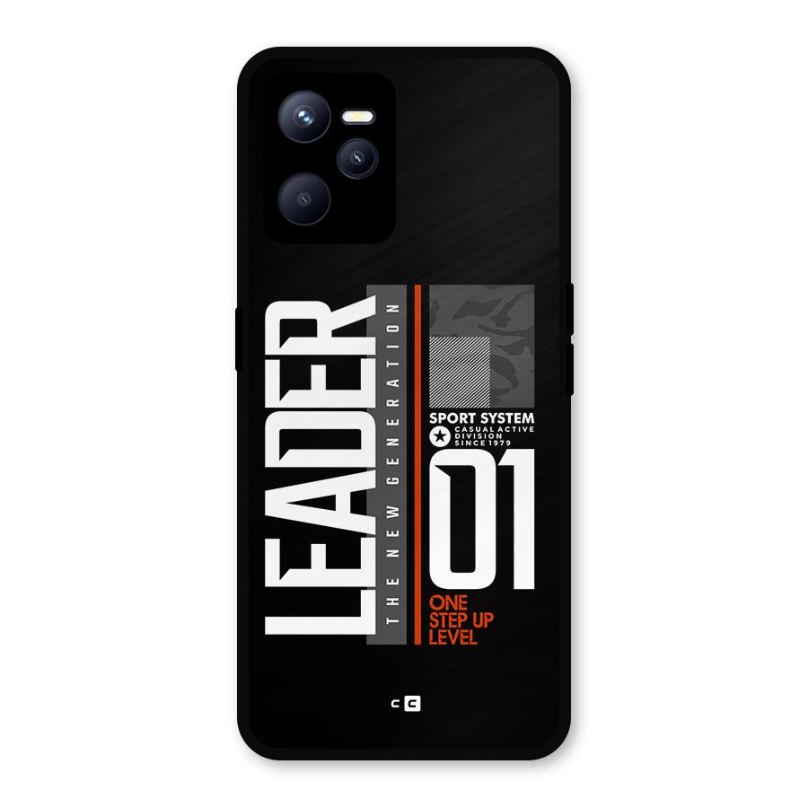 The New Leader Metal Back Case for Realme C35