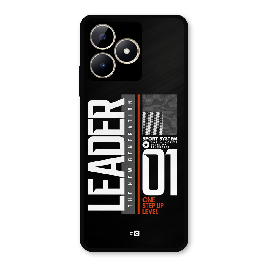 The New Leader Metal Back Case for Realme C53