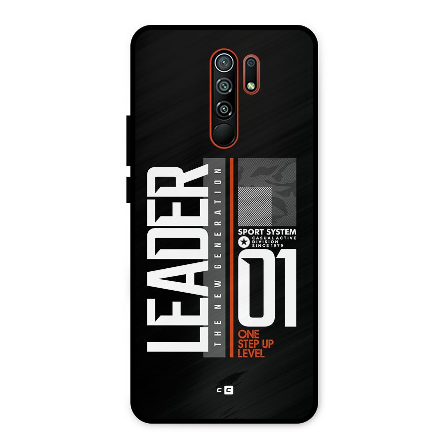 The New Leader Metal Back Case for Redmi 9 Prime
