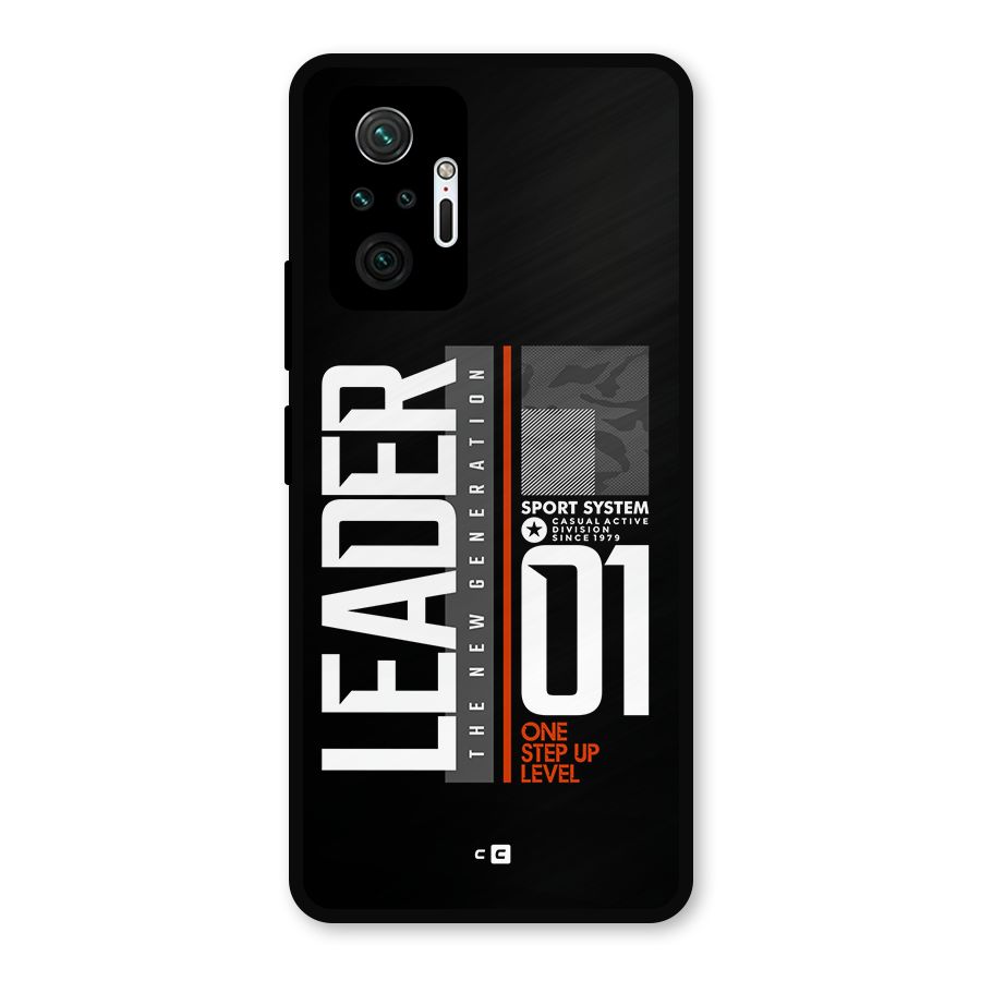 The New Leader Metal Back Case for Redmi Note 10 Pro