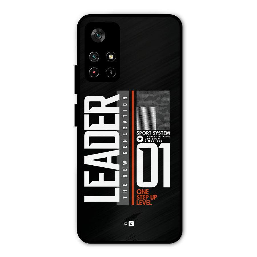 The New Leader Metal Back Case for Redmi Note 11T 5G