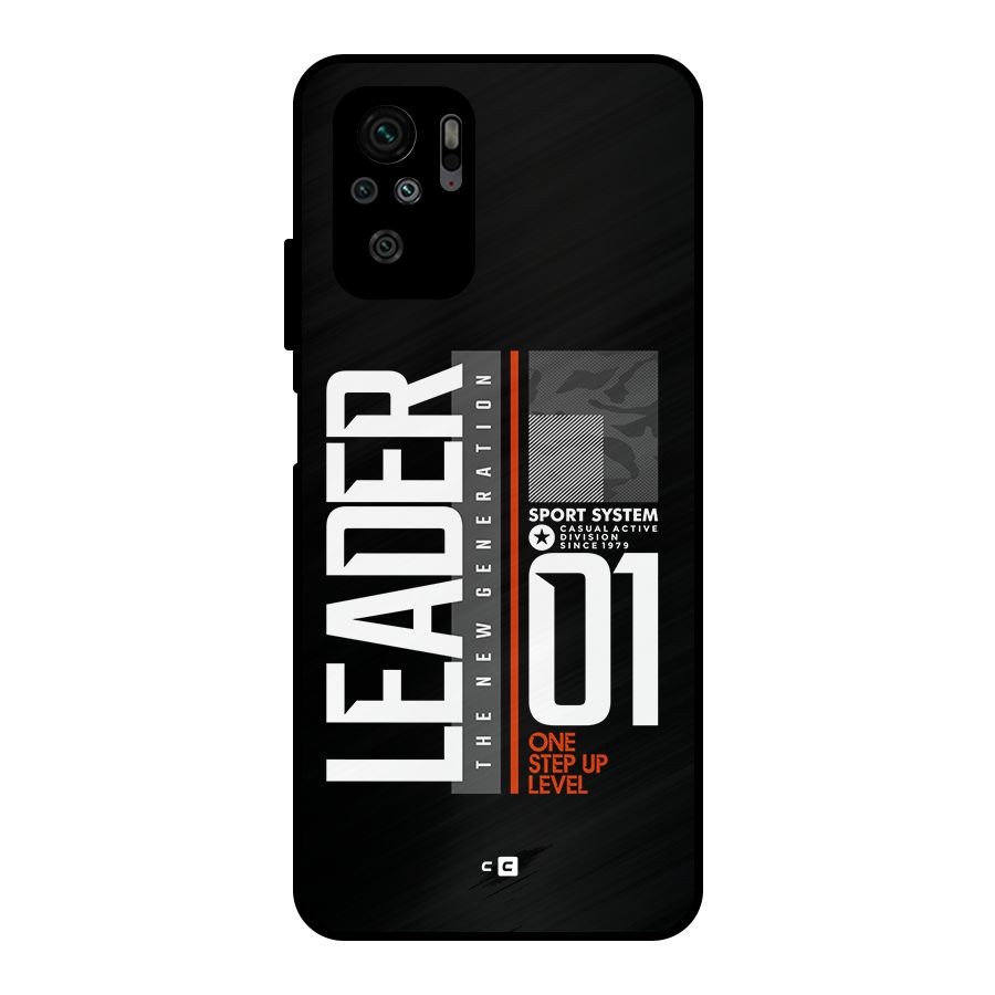 The New Leader Metal Back Case for Redmi Note 11 SE