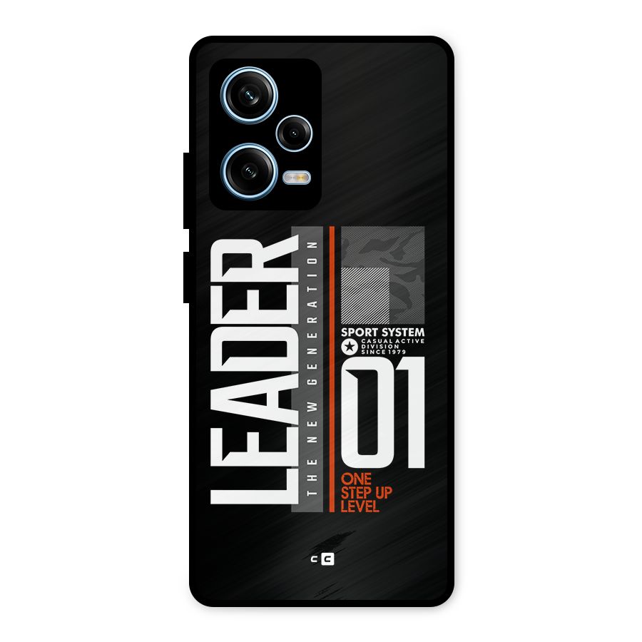 The New Leader Metal Back Case for Redmi Note 12 Pro