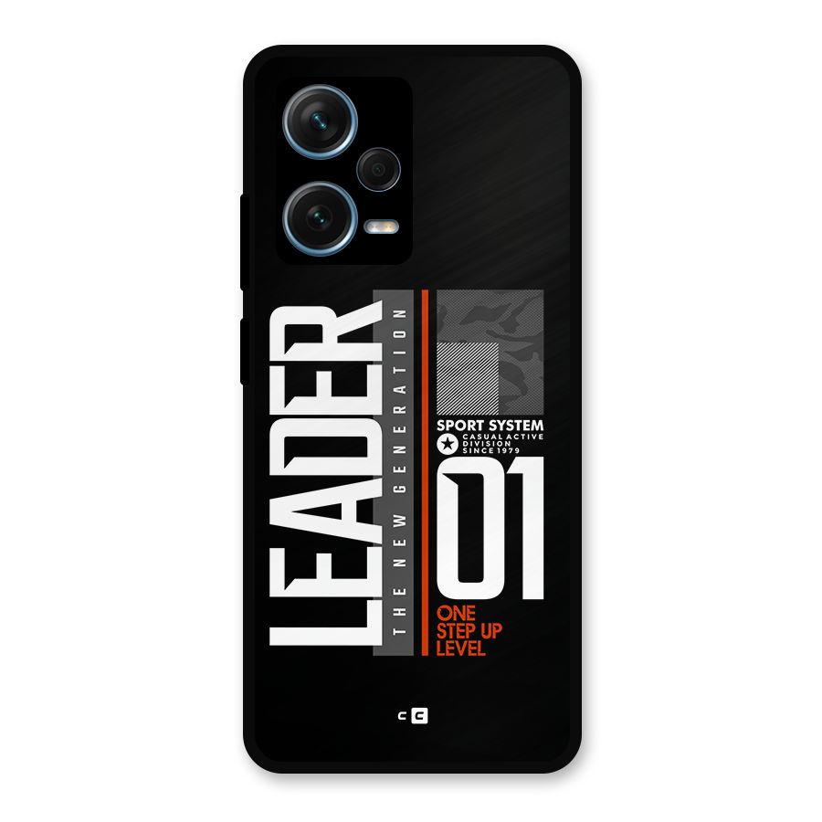 The New Leader Metal Back Case for Redmi Note 12 Pro Plus 5G