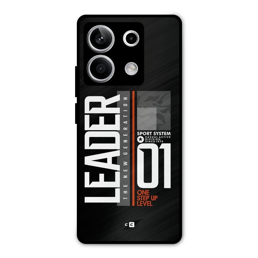 The New Leader Metal Back Case for Redmi Note 13 5G