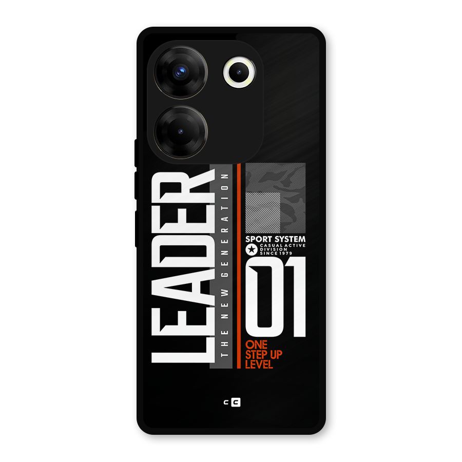 The New Leader Metal Back Case for Tecno Camon 20 Pro