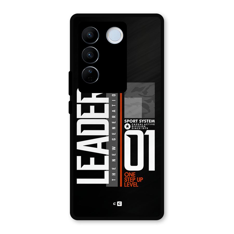 The New Leader Metal Back Case for Vivo V27