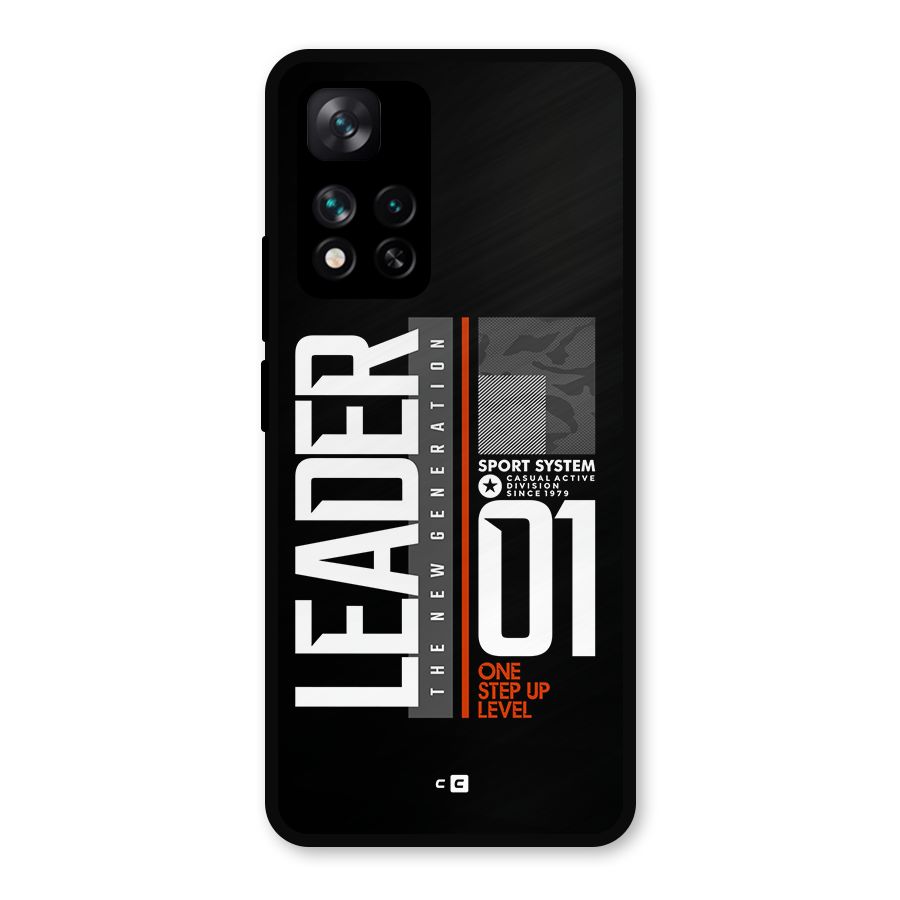 The New Leader Metal Back Case for Xiaomi 11i Hypercharge 5G