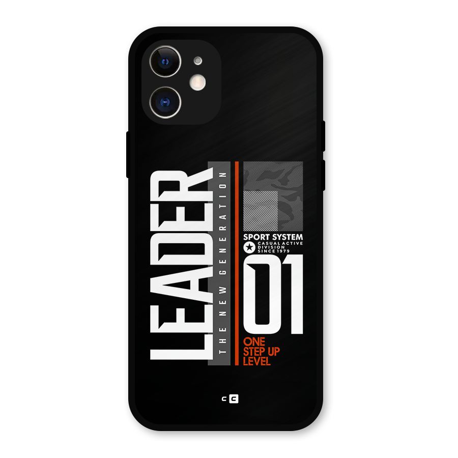 The New Leader Metal Back Case for iPhone 12