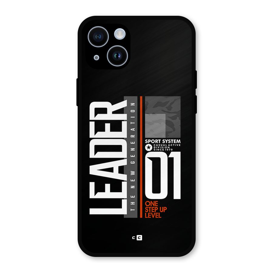 The New Leader Metal Back Case for iPhone 14
