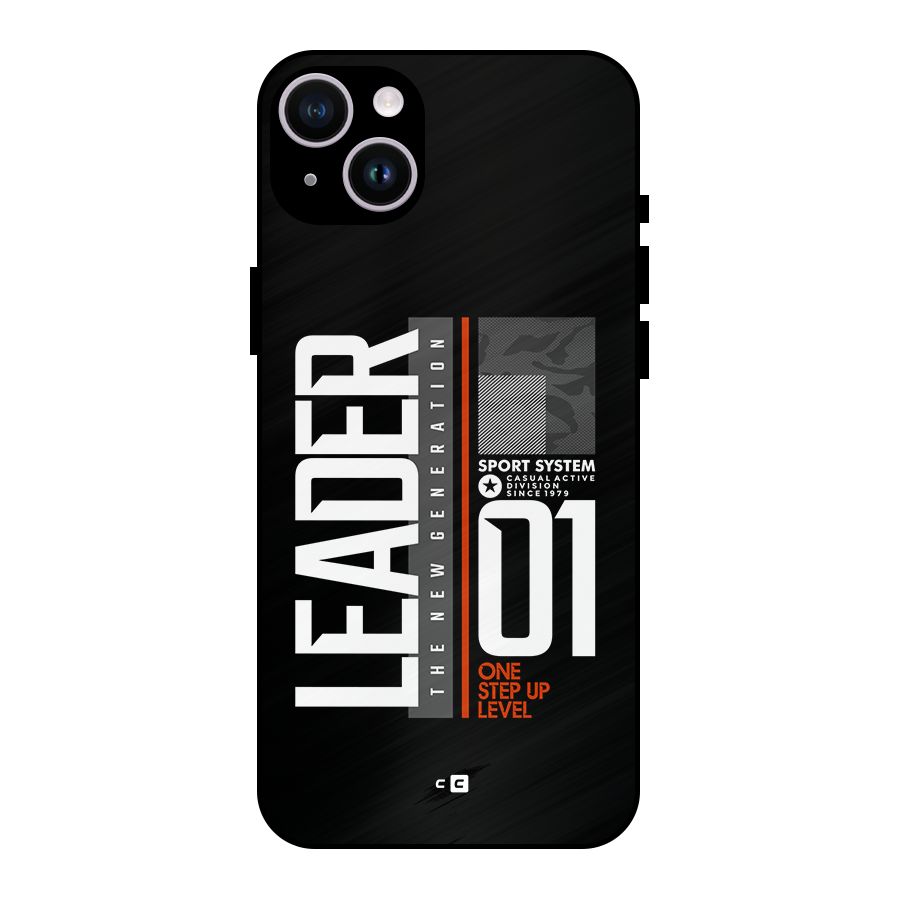 The New Leader Metal Back Case for iPhone 14 Plus