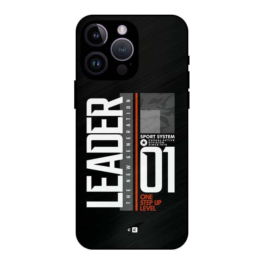 The New Leader Metal Back Case for iPhone 14 Pro Max