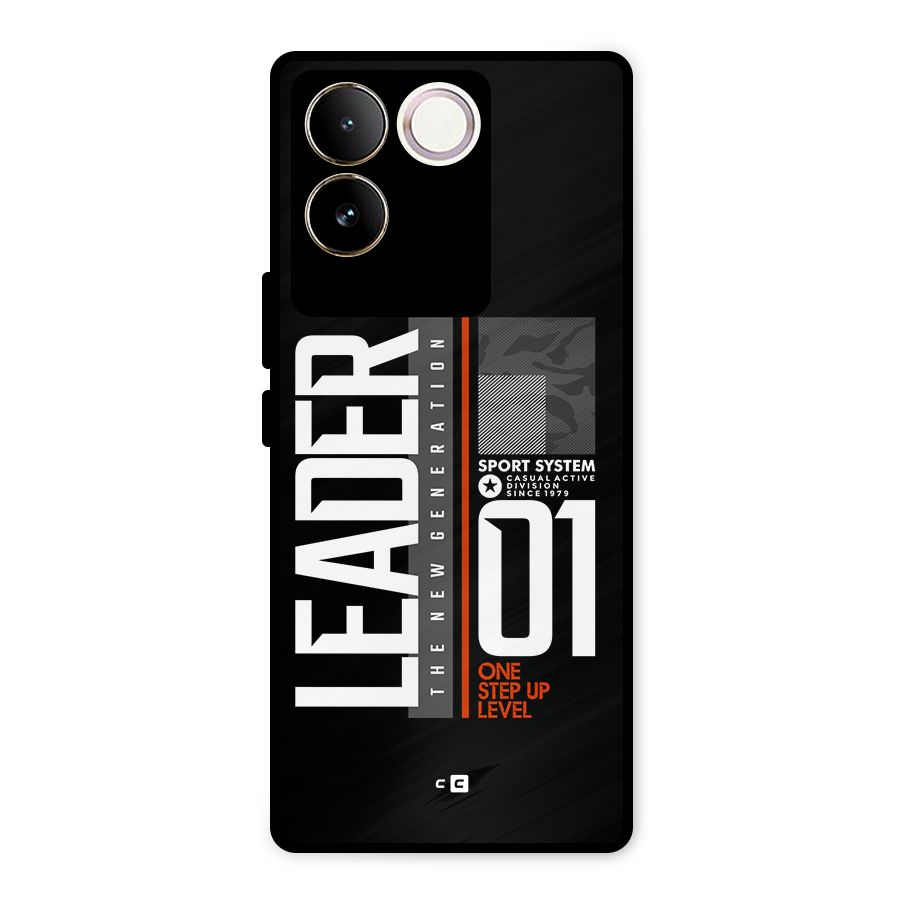 The New Leader Metal Back Case for iQOO Z7 Pro