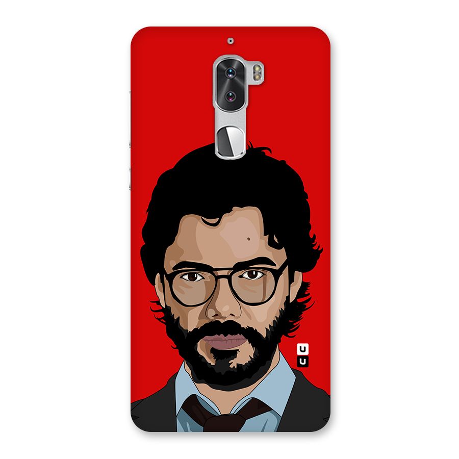 The Professor Illustration Art Back Case for Coolpad Cool 1