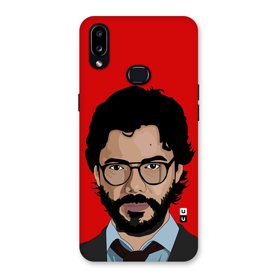 The Professor Illustration Art Back Case for Galaxy A10s