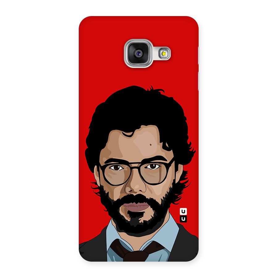 The Professor Illustration Art Back Case for Galaxy A3 2016