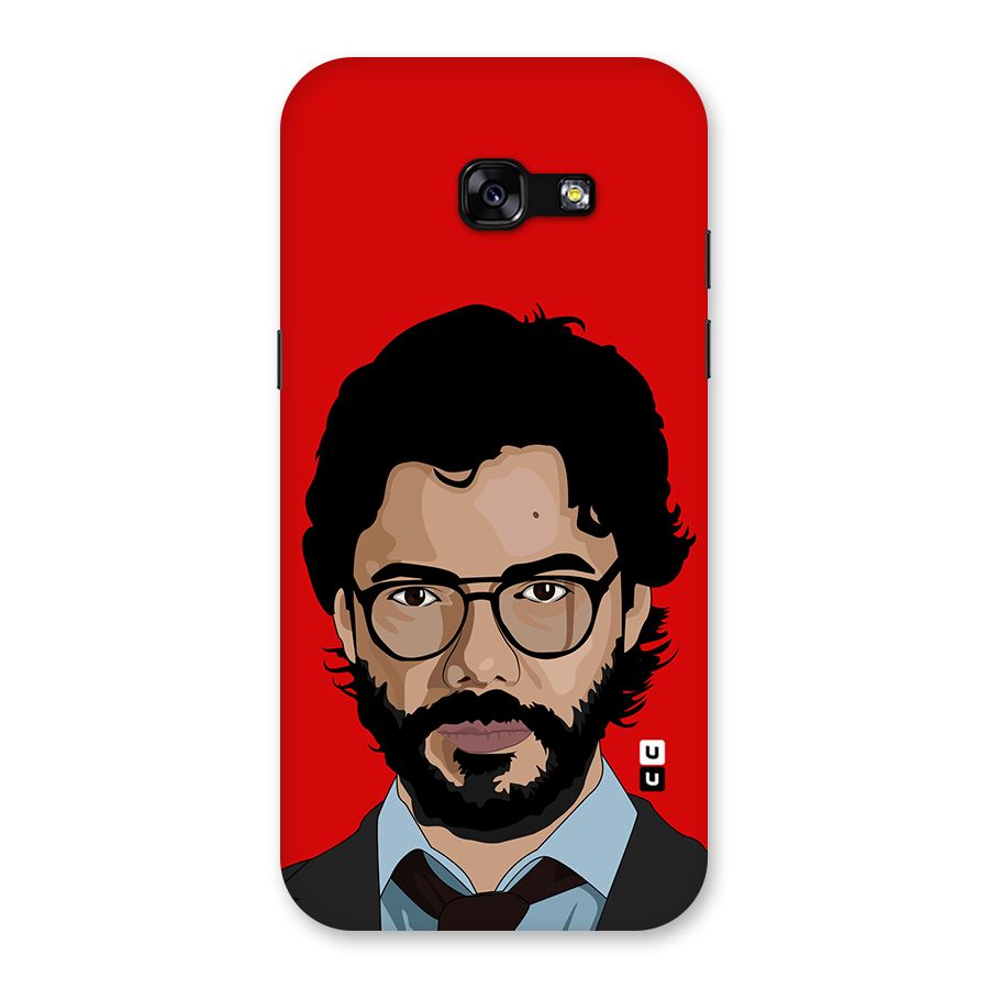 The Professor Illustration Art Back Case for Galaxy A5 2017