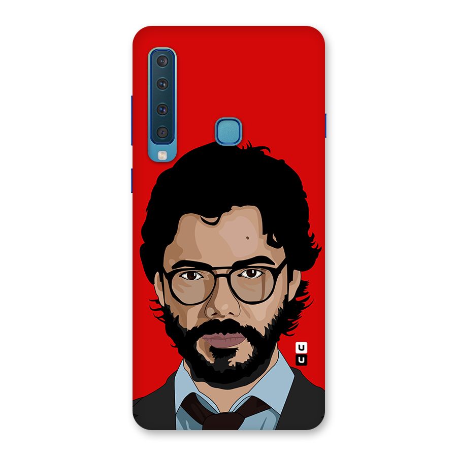 The Professor Illustration Art Back Case for Galaxy A9 (2018)