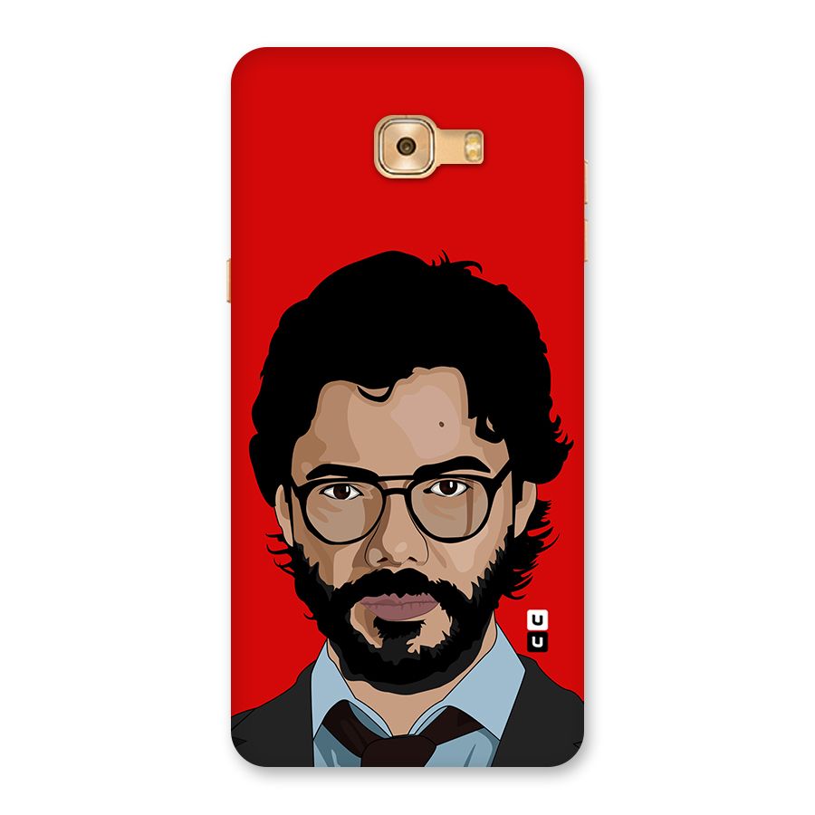 The Professor Illustration Art Back Case for Galaxy C9 Pro