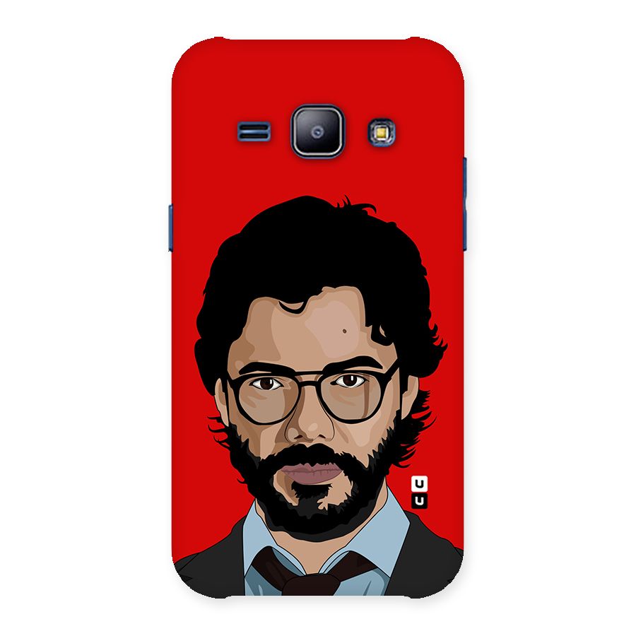 The Professor Illustration Art Back Case for Galaxy J1