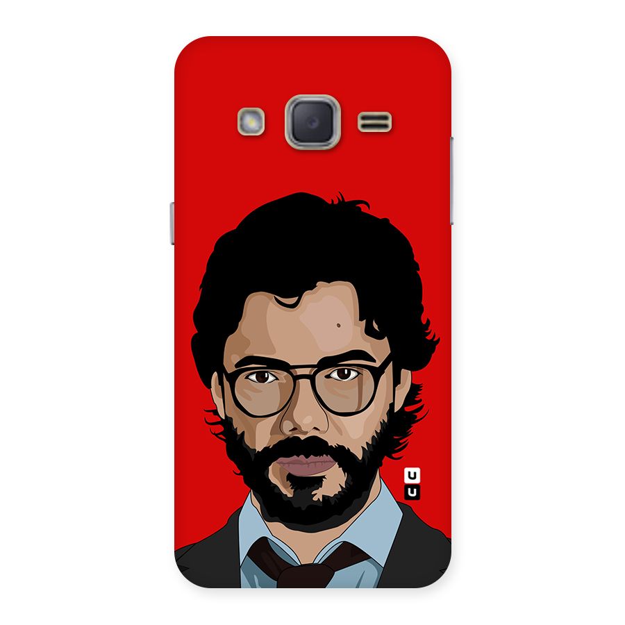 The Professor Illustration Art Back Case for Galaxy J2