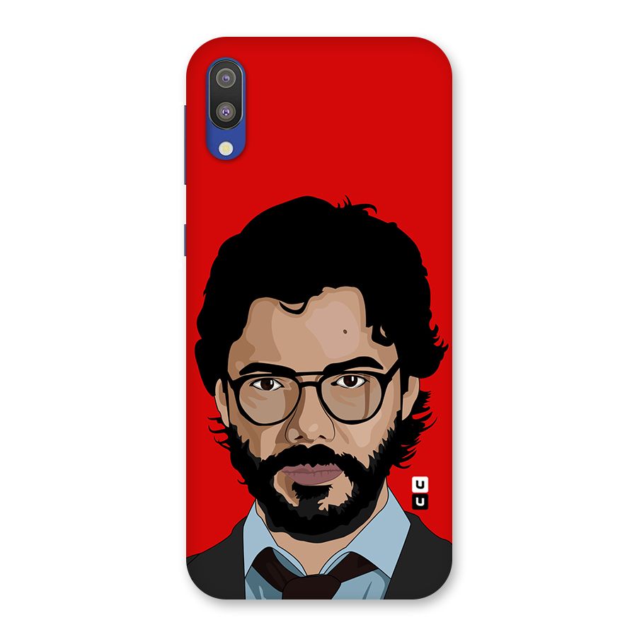 The Professor Illustration Art Back Case for Galaxy M10