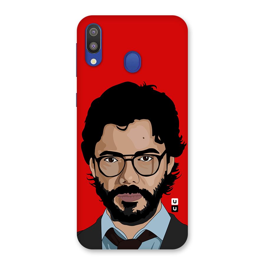 The Professor Illustration Art Back Case for Galaxy M20