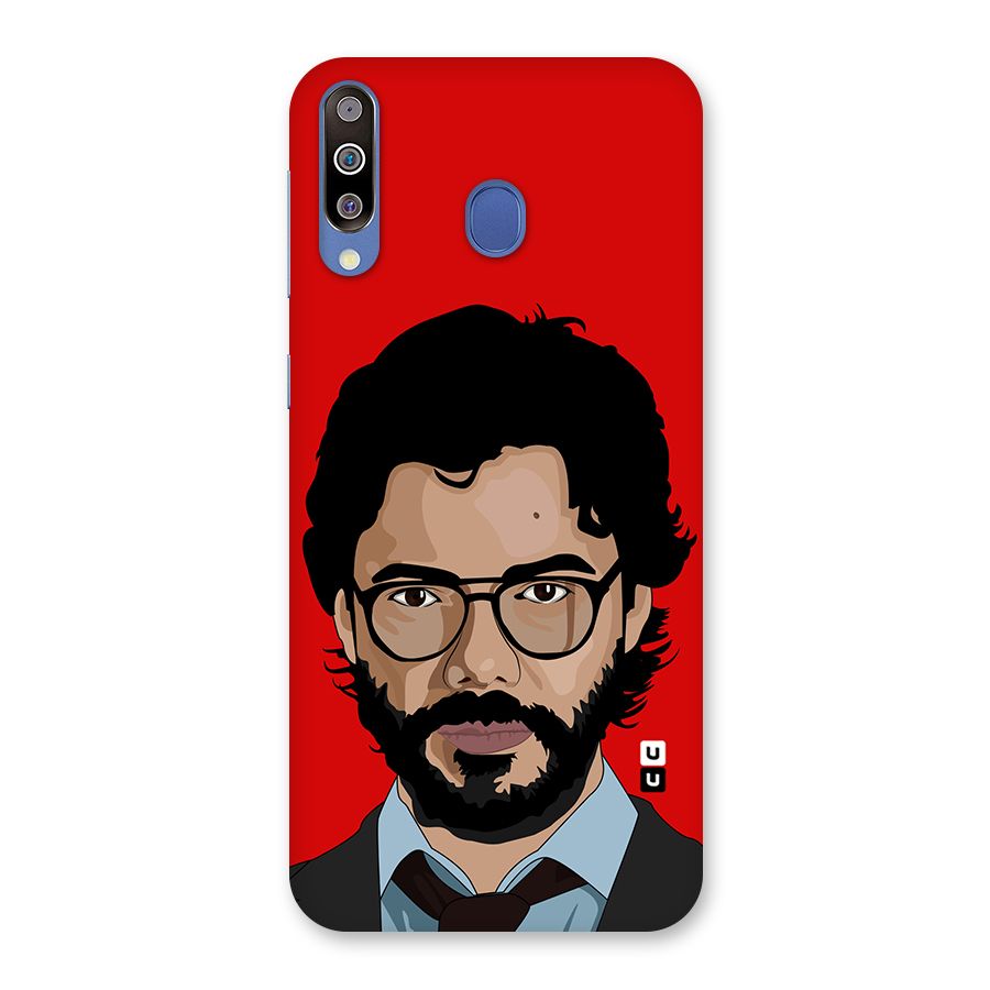 The Professor Illustration Art Back Case for Galaxy M30